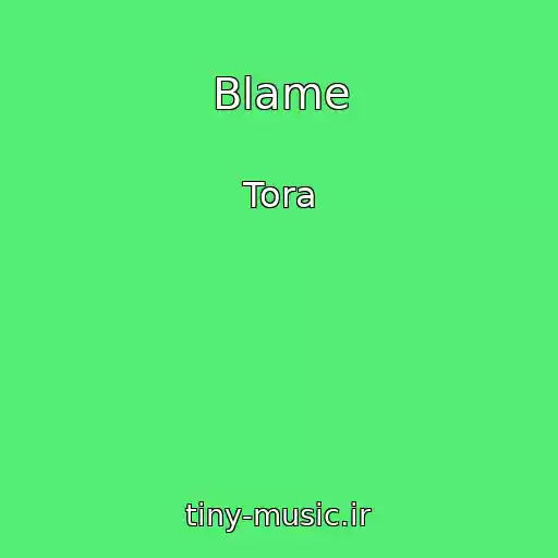 کاور آهنگ Blame از Tora