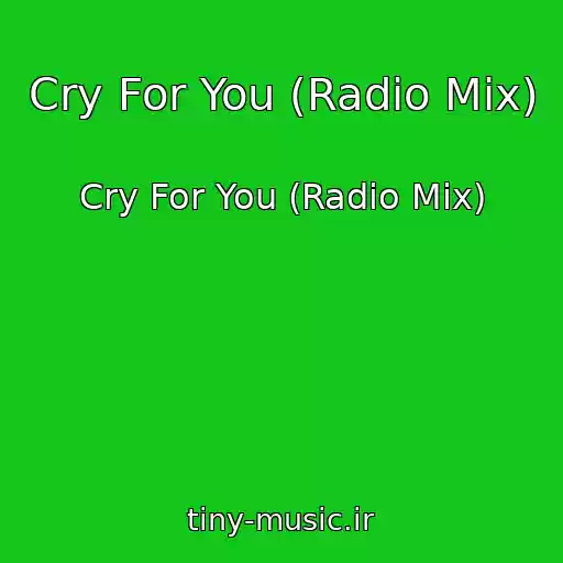 کاور آهنگ Cry For You (Radio Mix) از Cry For You (Radio Mix)