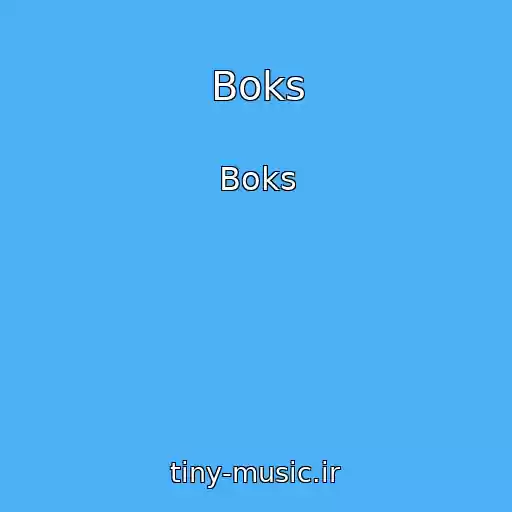 کاور آهنگ Boks از Boks