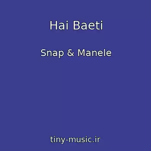 کاور آهنگ Hai Baeti از Snap & Manele
