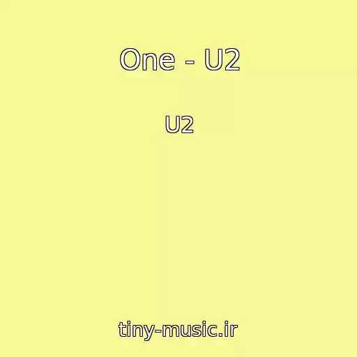 کاور آهنگ One - U2 از U2
