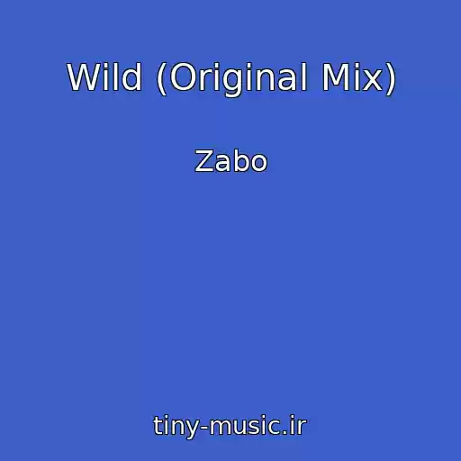 کاور آهنگ Wild (Original Mix) از Zabo