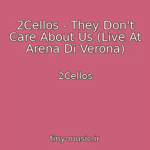 کاور آهنگ 2Cellos - They Don't Care About Us (Live At Arena Di Verona) از 2Cellos