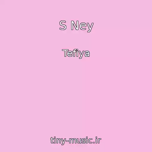 کاور آهنگ S Ney از Tefiya