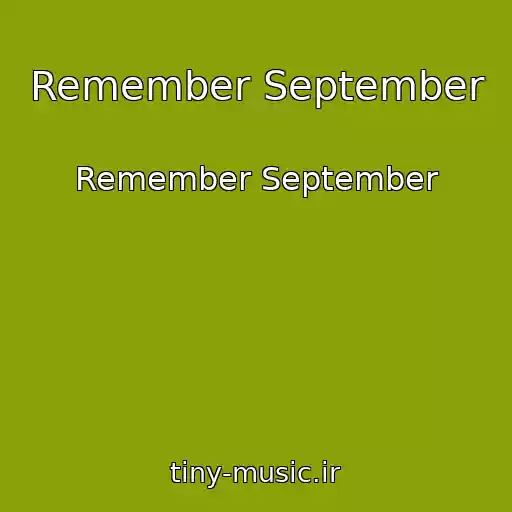 کاور آهنگ Remember September از Remember September