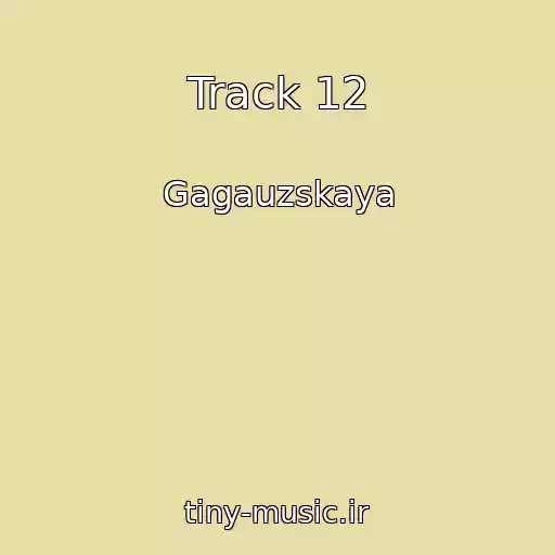 کاور آهنگ Track 12 از Gagauzskaya