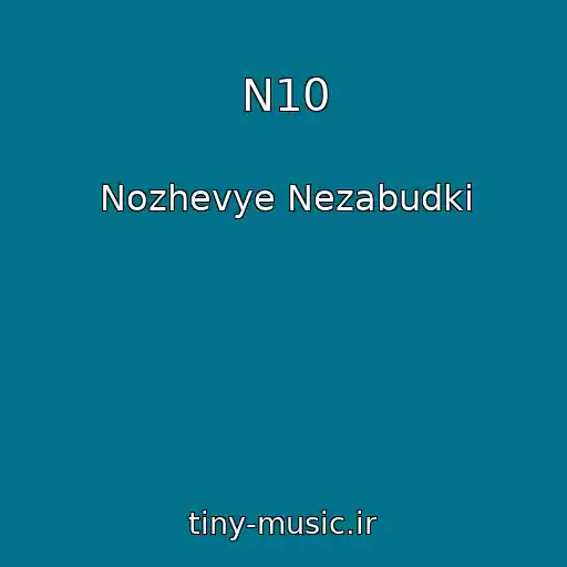 کاور آهنگ N10 از Nozhevye Nezabudki