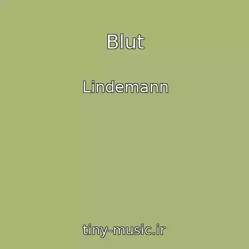 کاور آهنگ Blut از Lindemann
