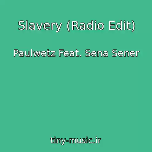 کاور آهنگ Slavery (Radio Edit) از Paulwetz Feat. Sena Sener