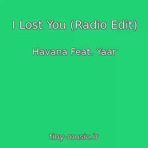 کاور آهنگ I Lost You (Radio Edit) از Havana Feat. Yaar