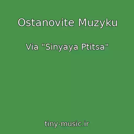 کاور آهنگ Ostanovite Muzyku از Via "Sinyaya Ptitsa"