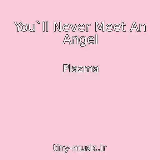 کاور آهنگ You`ll Never Meet An Angel از Plazma