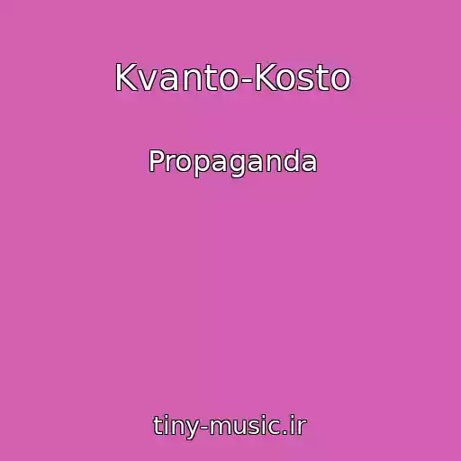 کاور آهنگ Kvanto-Kosto از Propaganda