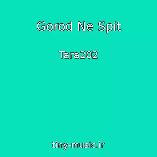 کاور آهنگ Gorod Ne Spit از Tara202