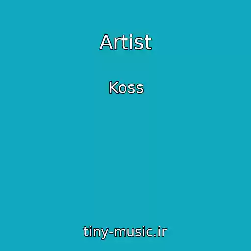 کاور آهنگ Artist از Koss