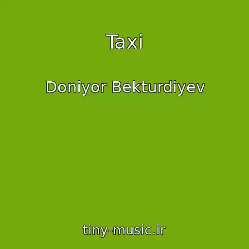 کاور آهنگ Taxi از Doniyor Bekturdiyev