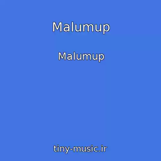 کاور آهنگ Malumup از Malumup