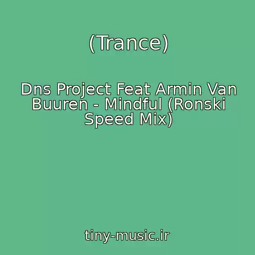 کاور آهنگ (Trance) از Dns Project Feat Armin Van Buuren - Mindful (Ronski Speed Mix)