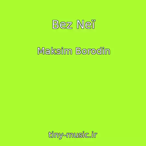 کاور آهنگ Bez Neї از Maksim Borodіn