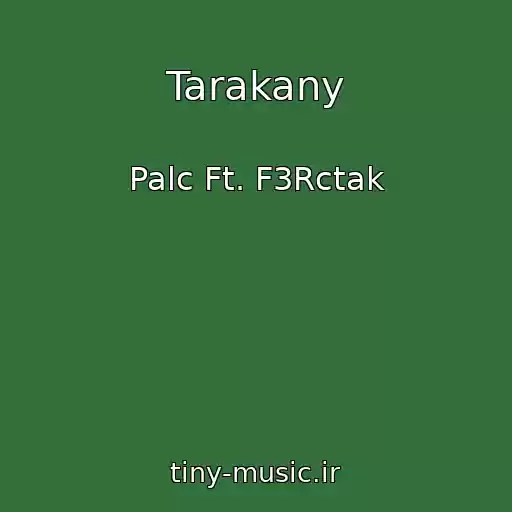 کاور آهنگ Tarakany از Palc Ft. F3Rctak