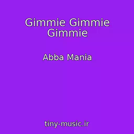 کاور آهنگ Gimmie Gimmie Gimmie از Abba Mania