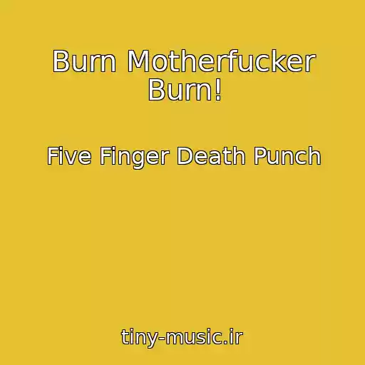 کاور آهنگ Burn Motherfucker Burn! از Five Finger Death Punch