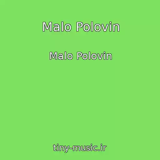 کاور آهنگ Malo Polovin از Malo Polovin