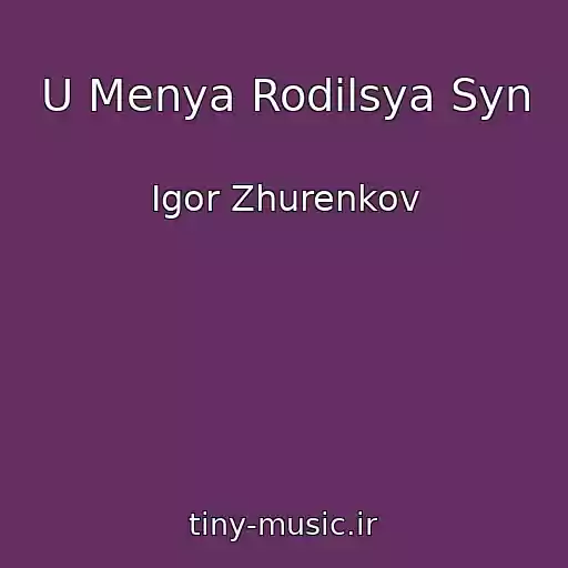 کاور آهنگ U Menya Rodilsya Syn از Igor Zhurenkov