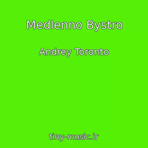 کاور آهنگ Medlenno Bystro از Andrey Toronto