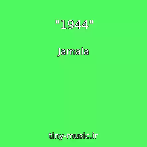 کاور آهنگ "1944" از Jamala
