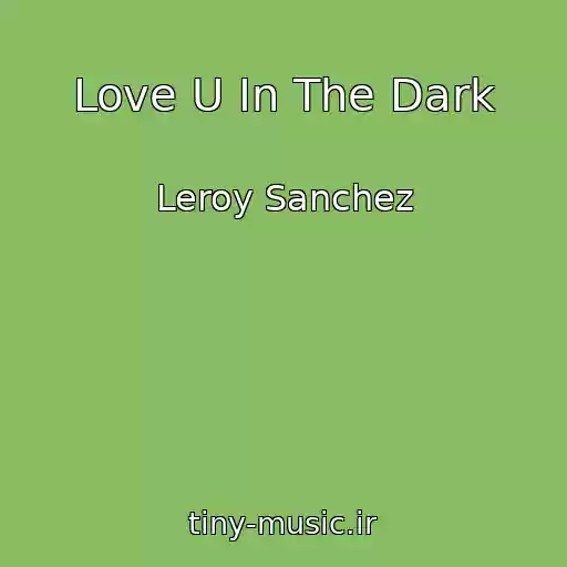 کاور آهنگ Love U In The Dark از Leroy Sanchez