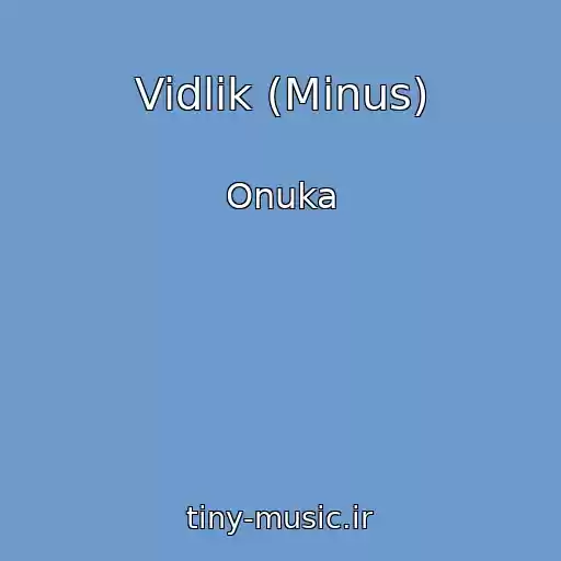 کاور آهنگ Vidlik (Minus) از Onuka