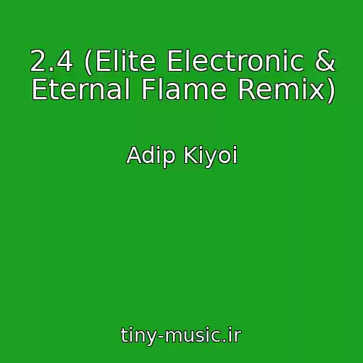 کاور آهنگ 2.4 (Elite Electronic & Eternal Flame Remix) از Adip Kiyoi