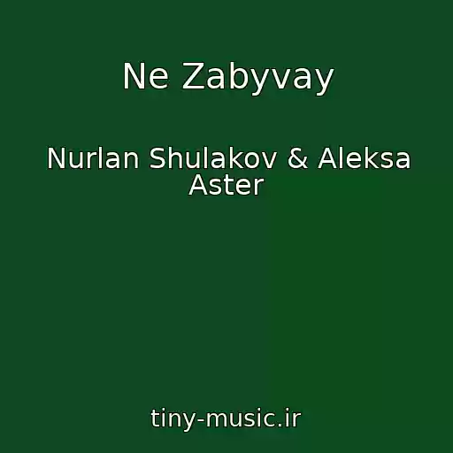 کاور آهنگ Ne Zabyvay از Nurlan Shulakov & Aleksa Aster