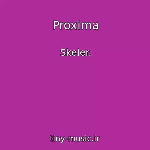 کاور آهنگ Proxima از Skeler.