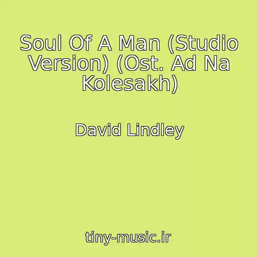 کاور آهنگ Soul Of A Man (Studio Version) (Ost. Ad Na Kolesakh) از David Lindley