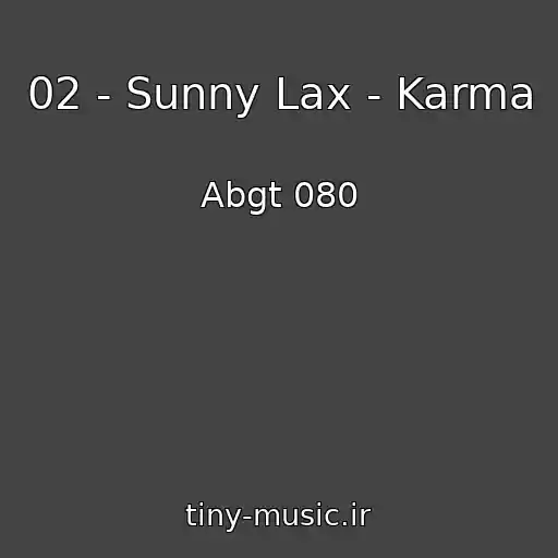 کاور آهنگ 02 - Sunny Lax - Karma از Abgt 080