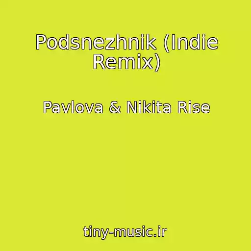 کاور آهنگ Podsnezhnik (Indie Remix) از Pavlova & Nikita Rise