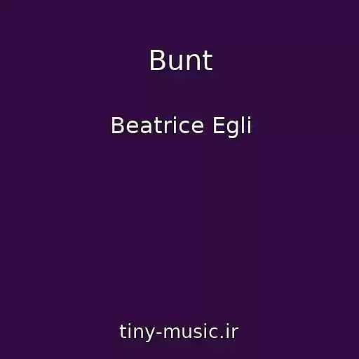 کاور آهنگ Bunt از Beatrice Egli