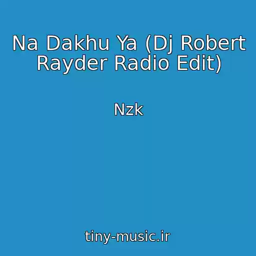 کاور آهنگ Na Dakhu Ya (Dj Robert Rayder Radio Edit) از Nzk