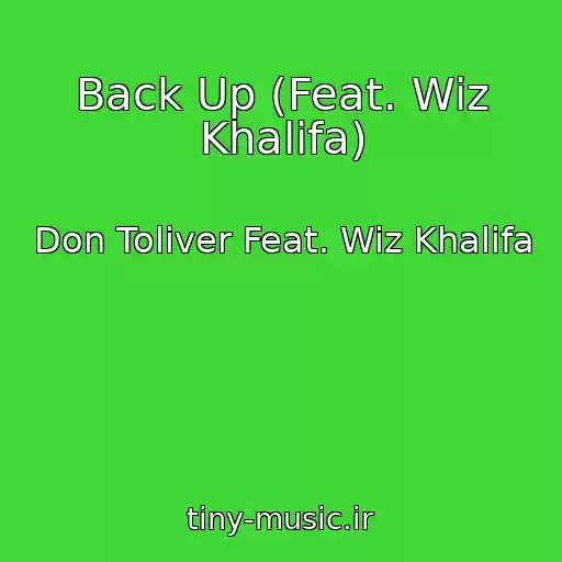 کاور آهنگ Back Up (Feat. Wiz Khalifa) از Don Toliver Feat. Wiz Khalifa