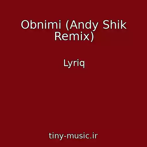 کاور آهنگ Obnimi (Andy Shik Remix) از Lyriq