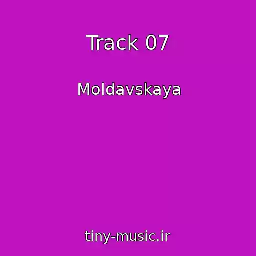 کاور آهنگ Track 07 از Moldavskaya
