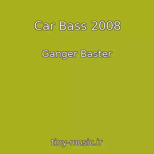 کاور آهنگ Car Bass 2008 از Ganger Baster