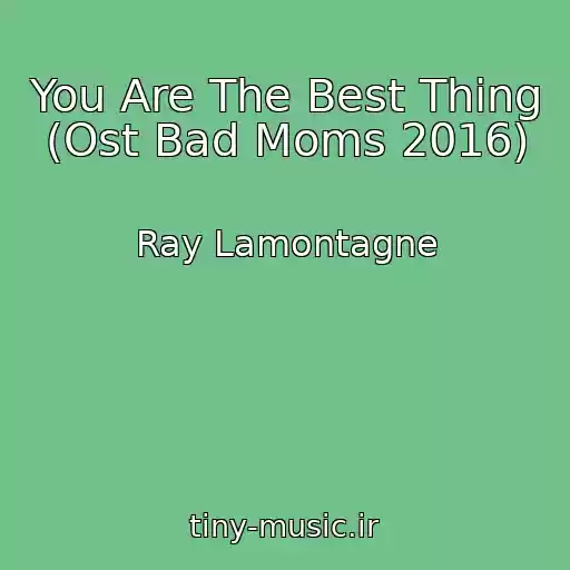 کاور آهنگ You Are The Best Thing (Ost Bad Moms 2016) از Ray Lamontagne