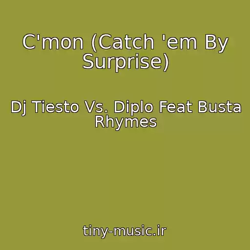 کاور آهنگ C'mon (Catch 'em By Surprise) از Dj Tiesto Vs. Diplo Feat Busta Rhymes