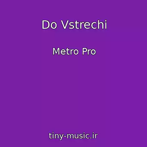 کاور آهنگ Do Vstrechi از Metro Pro