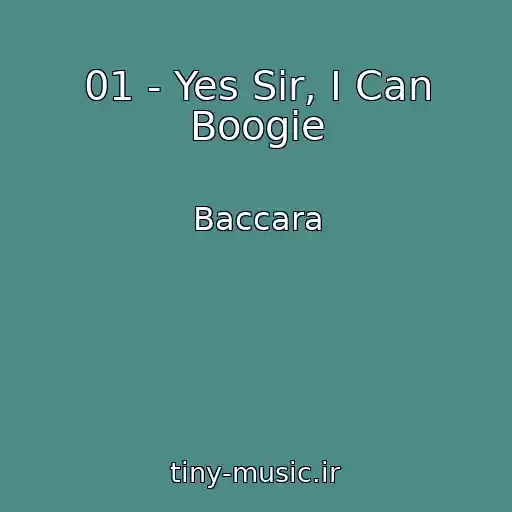 کاور آهنگ 01 - Yes Sir, I Can Boogie از Baccara