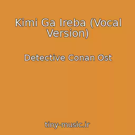 کاور آهنگ Kimi Ga Ireba (Vocal Version) از Detective Conan Ost