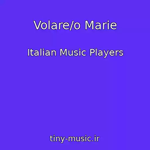 کاور آهنگ Volare/o Marie از Italian Music Players